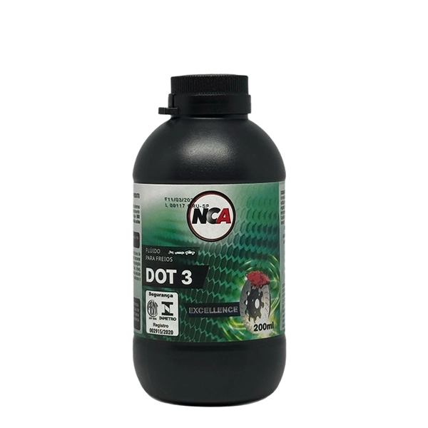 FF3 200 – Fluído para Freios DOT 3 NCA (200ml)